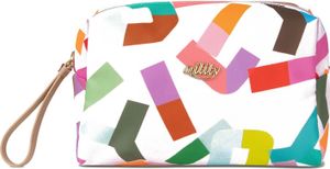 Oilily Kulturbeutel Penny Pouch Bold Font Lilac Snow bunt Oilily Kulturbeutel Penny Pouch Bold Font Lilac Snow bunt
