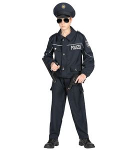 Kostüm Polizist - Kinderkostüm Polizist - Gr 104 - 158 cm Gr. 140cm - 8-10 Jahre