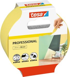 tesa Maler Krepp Precision Indoor Abdeckband 38 mm x 25 m