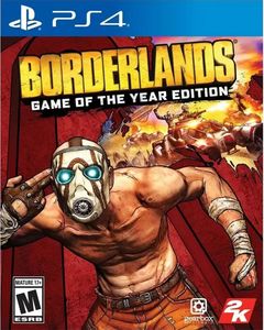 Playstation Games Ps4 Borderlands - Game Of The Year Edition Import Rot PAL Rot PAL