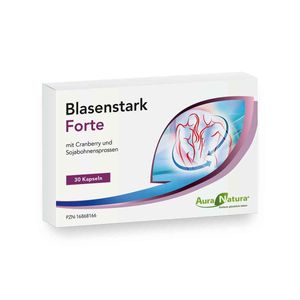 Auranatura® Blasenstark Forte - mit Cranberry & Sojabohnensprossen - 30 Kapseln