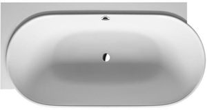 Duravit Badewanne LUV 1850 x 950 mm, Ecke links, 2 Rückenschrägen weiß