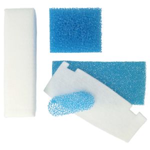 vhbw Filter-Set kompatibel mit Thomas Pet & Friends T1 Aquafilter, Genius S1 Aquafilter, Twin T1 Aquafilter Staubsauger - 5x Filter