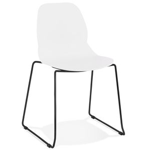 Kokoon® Designová židle CLAUDI 54x50x85 cm,plast / polymer, bílá,12,05 kg
