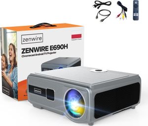 Projektor Projektor 30000lm WiFi Android Google TV FULL HD 4K Autofocus LED