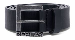 REPLAY Leather Belt W100 Black