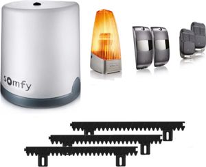 Somfy FREEVIA Essential 1246277 Schiebetorantrieb mit Zubehör