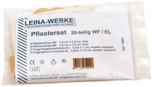 LEINA Pflasterset 20-teilig elastisch/wasserfest hautfarbe