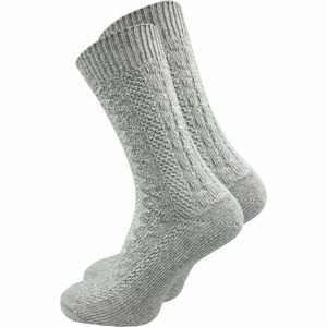 Gawilo  Kurze Trachtensocken Herren (1 Paar), Hellgrau / 43 - 46