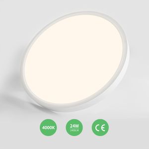 Ultraslim LED stropní světlo 24W stropní svítidlo obývací pokoj nástěnné svítidlo , bílé