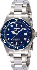 Invicta Pro Diver 9204 uhr - Wasserdicht - Analog - Quarzuhrwerk - Edelstahl mit blauen zifferblat - 37mm Invicta Pro Diver 9204 uhr - Wasserdicht - Analog - Quarzuhrwerk - Edelstahl mit blauen zifferblat - 37mm