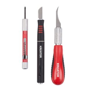 Schnitzmesser Kreator 36 teiliges Set - Modelliermesser in Aufbewahrungsbox