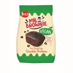 Mr. Brownie Chocolate Brownies Vegan mit Schoko Stückchen 200g