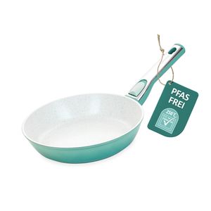 Cerafit Revolution Pfanne 24 cm, Keramik antihaftbeschichtet, Bratpfanne  frei mit Glasdeckel abnehmbarem Griff für alle Herdarten Induktion