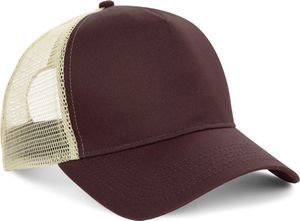 Beechfield B640 | Snapback Trucker Cap / Kappe / Mütze / Hut - Farbe: Chocolate/Caramel - Größe: One Size