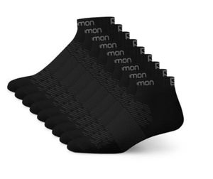 Salomon Sneaker-Socken mesh Ventilation Life im praktischen 6er-Pack Black Antra 42-44