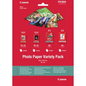 Canon VP-101-A4+10x15 'Variety Pack'(10x15cm, 20 listů, 200 g/m2)  - Doprodej