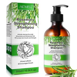 Shampoo Rosmarin Kopfhaut Pflege für Haarwachstum gegen Haarausfall Vegan 300ml