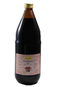Cranberry Saft - 1000ml aus biologischem Anbau