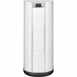 WESCO Papierrollenhalter Loft aus Stahlblech in Farbe weiß, 13x32 cm