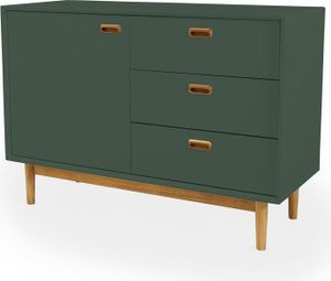 Komoda Tenzo Svea zelená / dubová