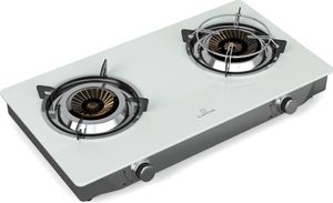 Plynová varná doska Klarstein Barzona, 2 horáky z ušľachtilej ocele a skla, 7,7 kW, prenosný kempingový varič s piezo-elektrickým zapaľovaním a bezpečnostným zariadením pri poruche plameňa, kompletná súprava s hadicou a regulátorom Plynová varná doska Klarstein Barzona, 2 horáky z ušľachtilej ocele a skla, 7,7 kW, prenosný kempingový varič s piezo-elektrickým zapaľovaním a bezpečnostným zariadením pri poruche plameňa, kompletná súprava s hadicou a regulátorom