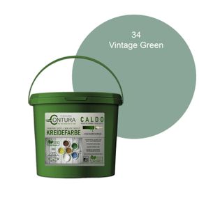 Contura BeGreen 1Kg. Kreidefarbe Shabby Chic Möbellack - 34 Vintage Green