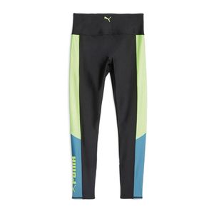 Puma FIT legginsy treningowe z wysoką talią damskie czarne odważne niebieskie speed green rozmiar M