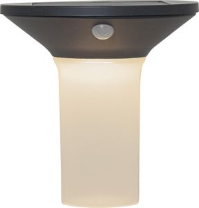 Star Trading Solárne nástenné svietidlo Valta, nástenné svetlo, grafit, LED, súmrakový senzor, senzor pohybu, teplá biela, vonkajšie, 16 cm