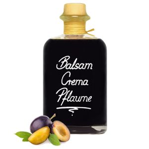 Balsamico Creme Pflaume 0,5L 3% Säure mit original Crema di Aceto Balsamico di Modena IGP