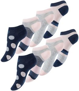 Vincent Creation® Sneaker Socken 8 Paar, im Mustermix 39-42