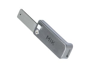 Basil MIK-Stick universal, für MIK-Adapterplatte, grau