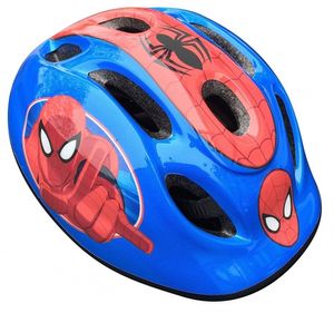 Detská prilba Spider-Man modrá / červená veľkosť 50/56