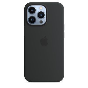 Apple Silikon Case mit MagSafe (für iPhone 13 Pro) - Mitternacht