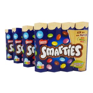 4 x Smarties 4er Pack 4 x 34g Smarties Schokolinsen 544 g