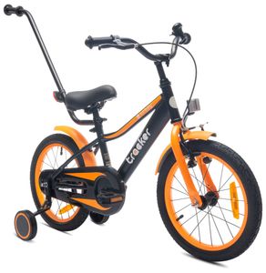 Sun Baby Tracker bike Detský bicykel pre chlapcov 16 palcov neónovo oranžov