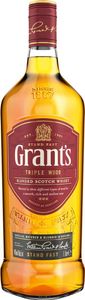 Grant's Triple Wood Blended Scotch Whisky 40% 1 ltr.