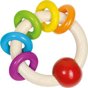 GOKI Beißring – 5 Regenbogenringe