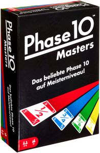 Mattel Games Phase 10 Masters, karetní hra, společenská hra, rodinná hra