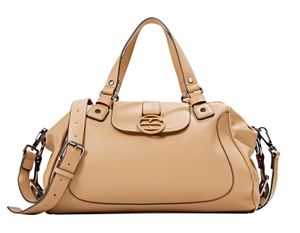 ESPRIT Handtasche Umhängetasche Hallie City Bag Camel braun