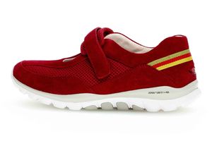 Gabor rollingsoft Sneaker in Übergrößen Rot 46.961.48 große Damenschuhe, Größe:43