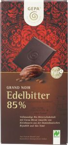Grand Noir - Edelbitter 85% 100g Grand Noir - Edelbitter 85% 100g