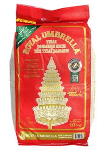 Royal Umbrella Thai Jasmin Reis 10 kg | Thai Hom Mali Jasmine Rice, Jasminreis