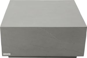 COLORADO Couchtisch aus Beton | stabil | hochwertig | 86 x 86 x 40.6 cm