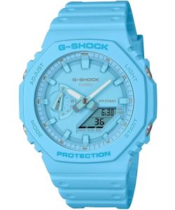 Casio G-Shock Uhr Armbanduhr analog digital blau GA-2100-2A2ER