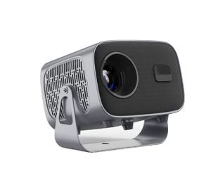 Mini projektor, připojení WiFi, přenosné domácí kino, černý, zástrčka EU