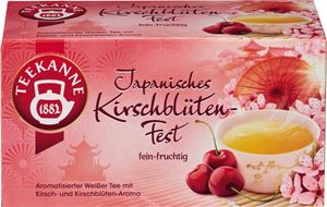 Teekanne Japanisches Kirschblütenfest fein fruchtiger Ländertee 30g