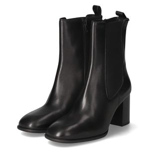 Unisa Damen Stiefeletten Schwarz Glattleder Größe: 38