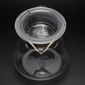 AYNEFY Kaffeemaschine aus Glas, transparenter Kaffeekocher aus Glas, wrmeisolierend für die Küchentheke von Office Home Bar(300ml)