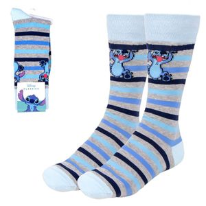 Socken Stitch Hellblau - 40-46